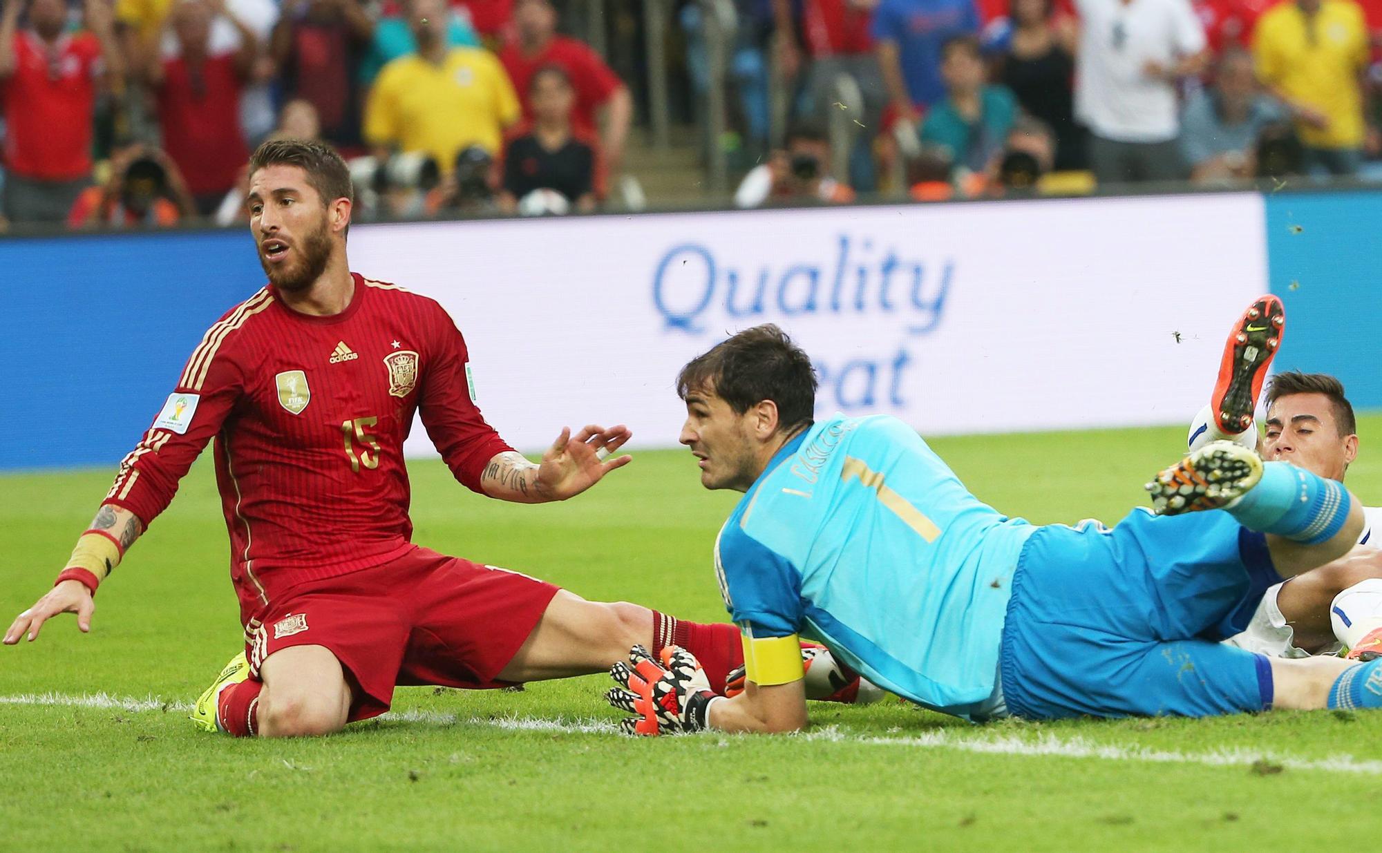 La trayectoria de Sergio Ramos en la selección española, en imágenes