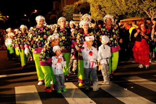 Cabalgata - desfiles de inicio de los carnavales de Aguimes