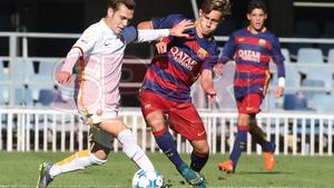 Youth League FC Barcelona Juvenil, 3 - AS Roma, 3