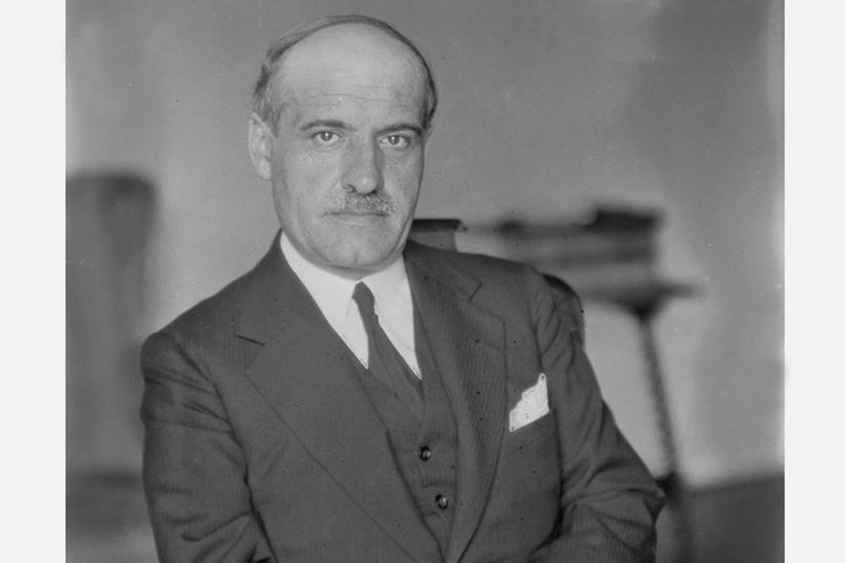 Detalle del retrato de José Ortega y Gasset por Otto Wunderlich, 1927 (C) Ministerio de Educación, Cultura y Deporte, Instituto del Patrimonio Cultural de España