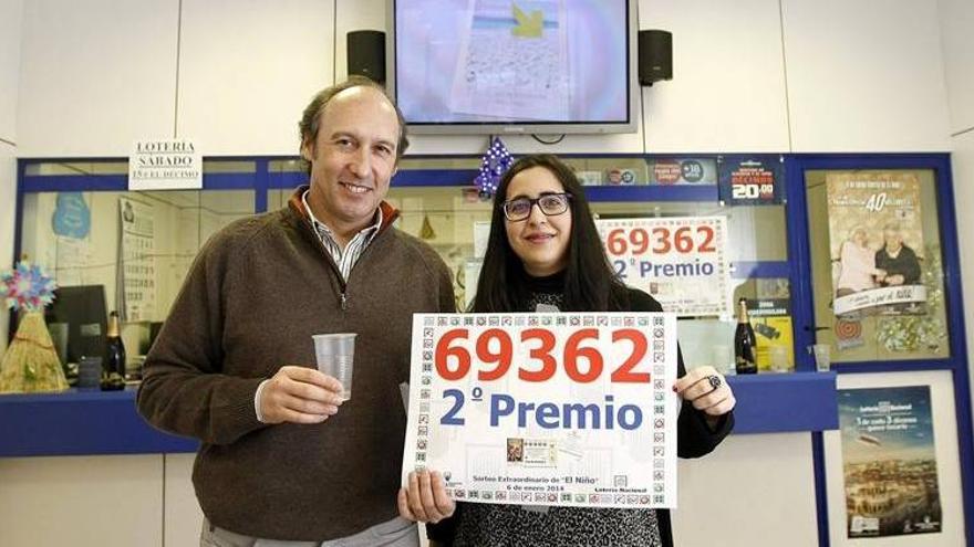 El segundo premio del Niño llega a Zaragoza y Belchite