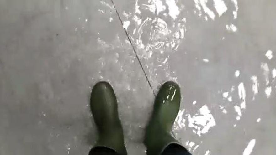 Inundaciones en el conservatorio superior de música Joaquín Rodrigo de Valencia