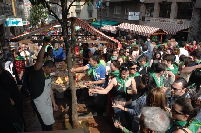 Sidra en Gascona Oviedo