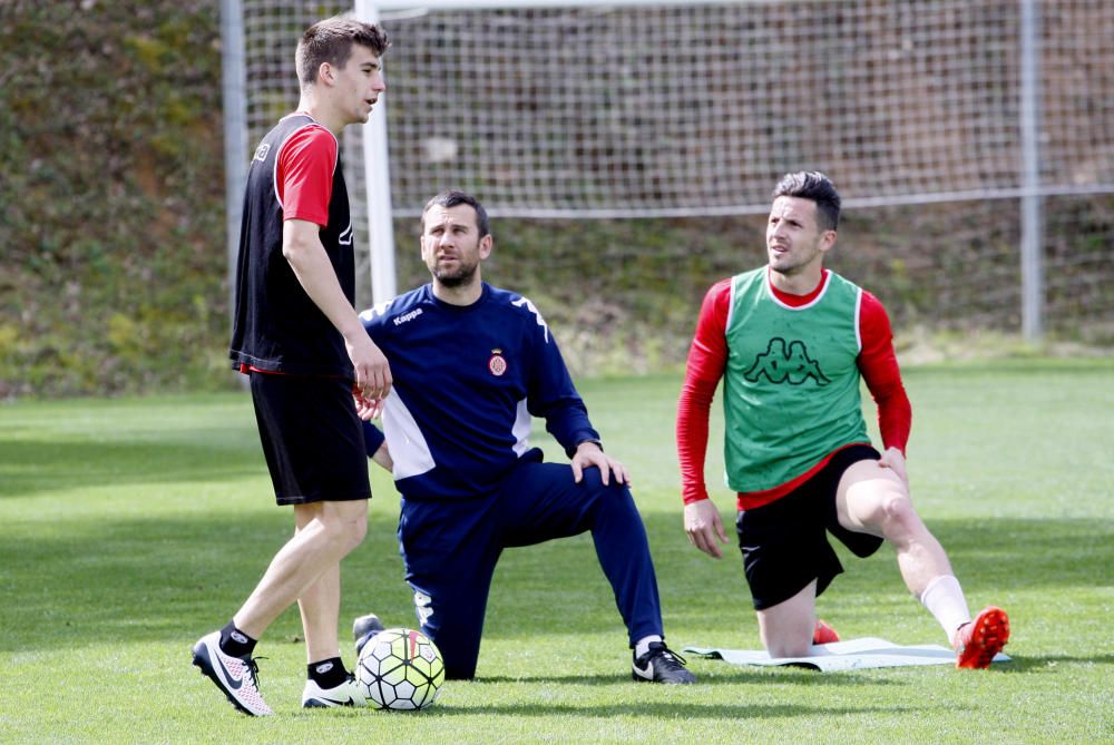 Entrenament del Girona FC (6/4/16)