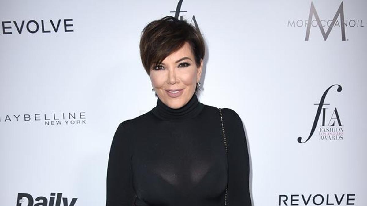 Kris Jenner, en los Fashion Awards de Los Ángeles.Kris Jenner, en los Fashion Awards de Los Ángeles.