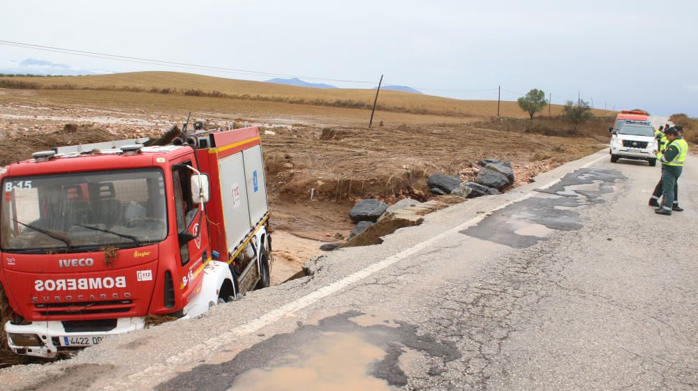 Graves inundaciones en Campillos, la comarca de Antequera y Teba en octubre de 2018