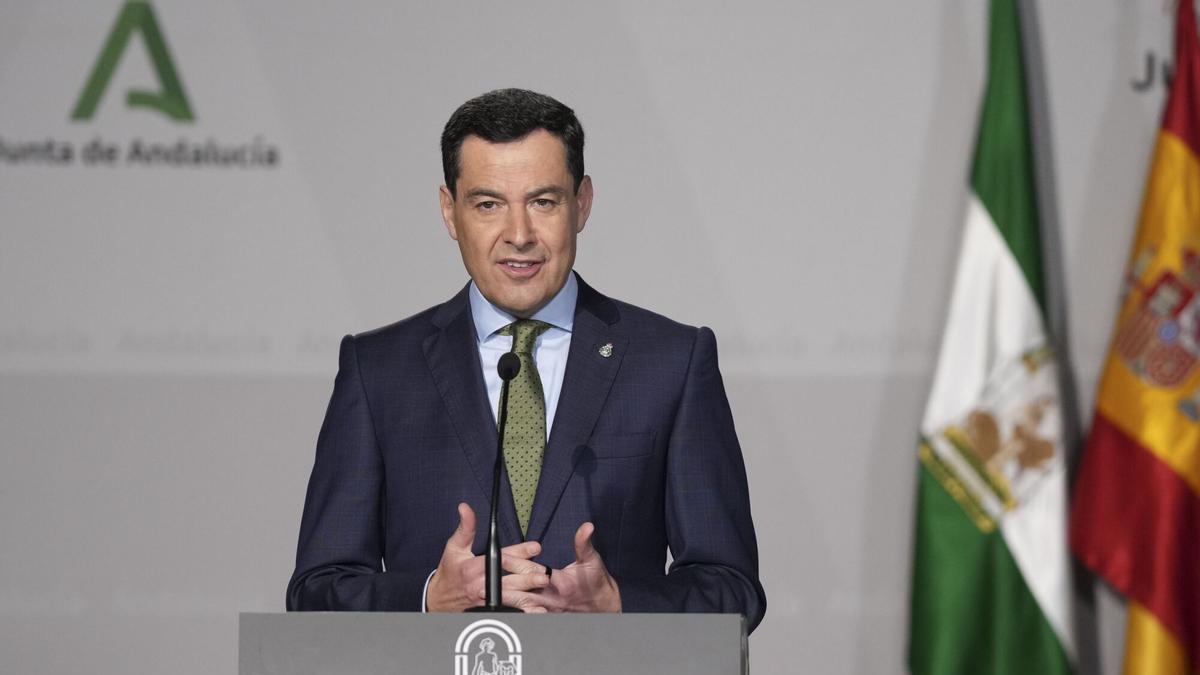 Vídeo | Juanma Moreno anuncia elecciones en Andalucía para el 17 de mayo
