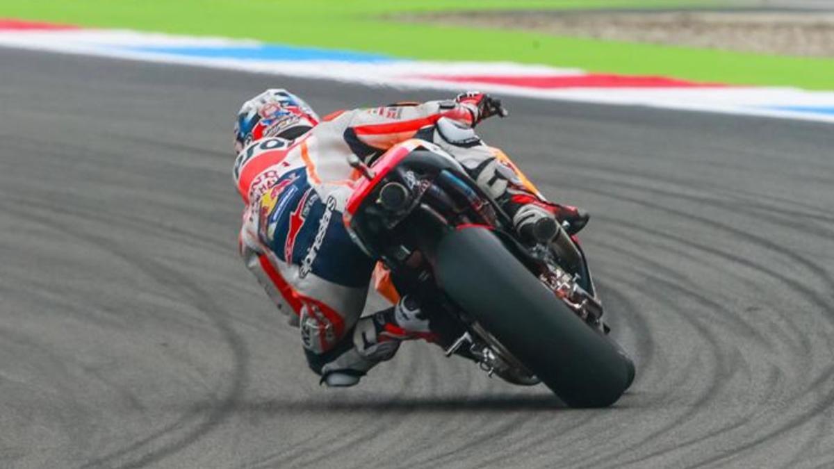 Dani Pedrosa en Assen