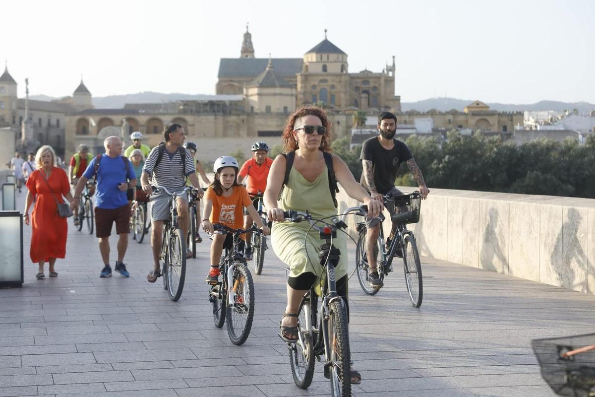Algunos de los momentos vividos durante la Semana de la Movilidad.