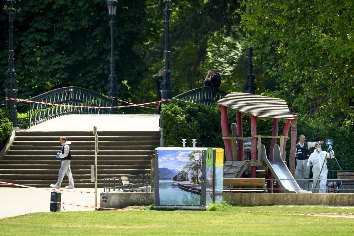 Ataque con cuchillo en un parque infantil en Annecy (Francia)