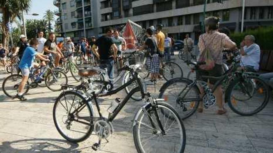 Actividad de la semana de la movilidad del año anterior.