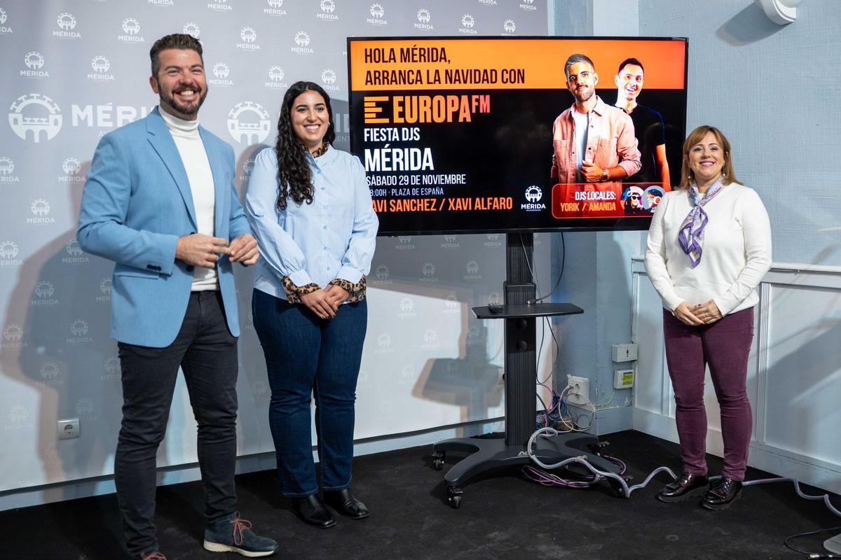 Presentación de la actividad musical.