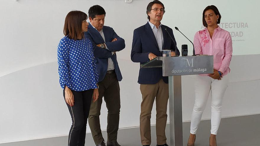 Imagen de la presentación del proyecto en la Diputación.