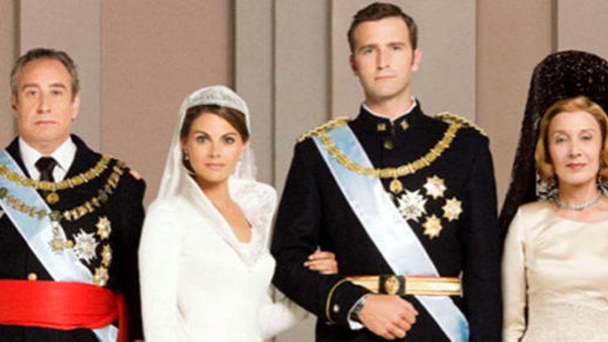 Imagen de la teleserie &#039;Felipe y Letizia&#039;