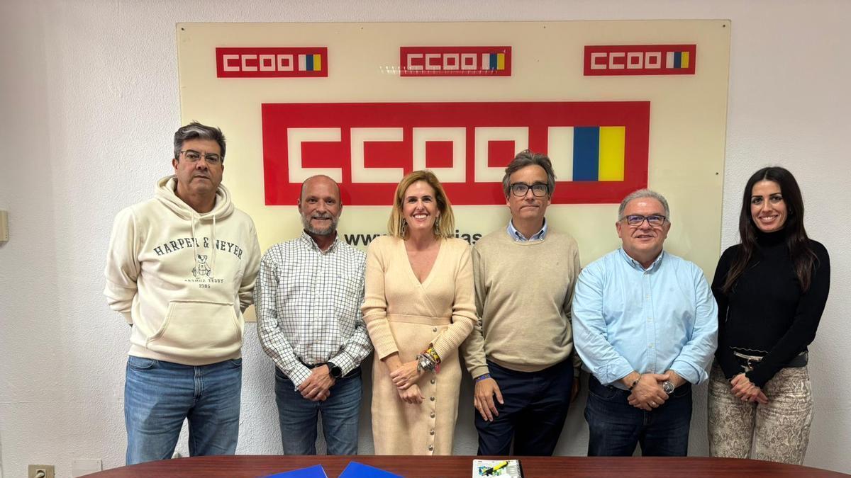 CCOO y ecca.edu acuerdan una coordinación estable ante el incremento de la presión administrativa sobre el centro