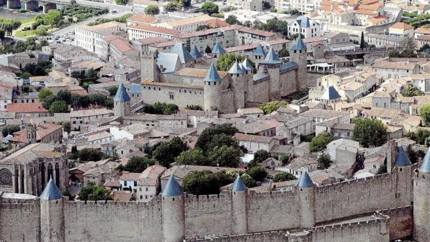 Vista general de la ciutat de Carcassona