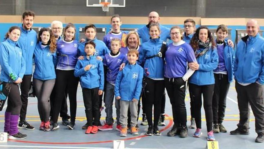 Tiradores de Almussafes en el campeonato de València.