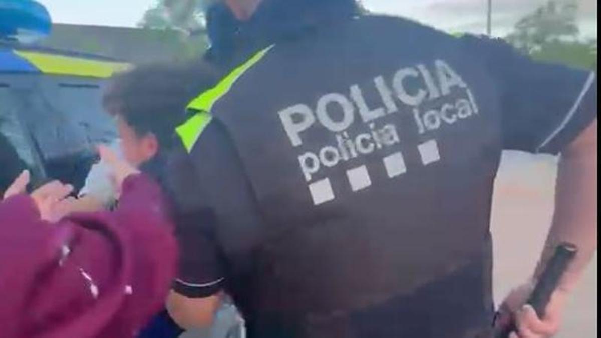Policia deté menor a la fira de Manresa