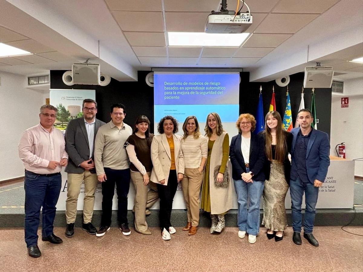 Presentación de la tesis doctoral sobre la aplicación de la IA para mejorar la seguridad del paciente ingresado
