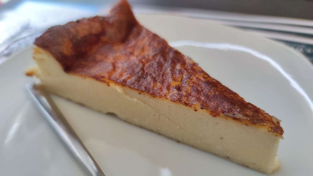 Tarta de queso de Bar Timón.