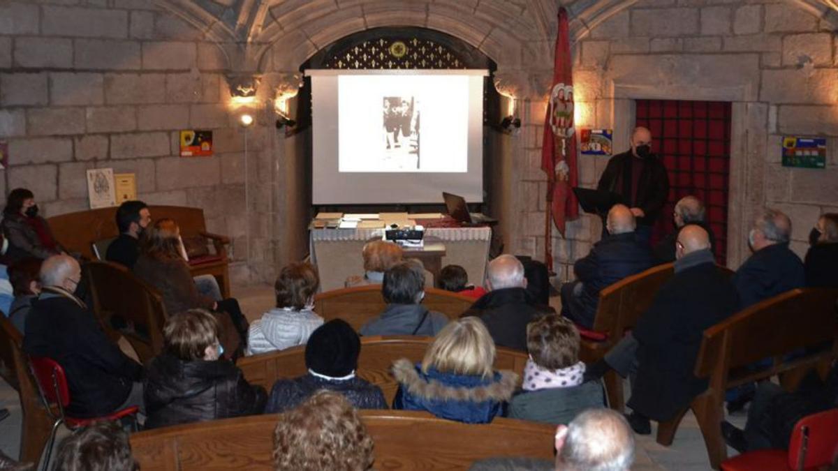 La cripta dels Sants Màrtirs de Cardona va acollir un emotiu homenatge al cardoní Joan Roure | ARXIU PARTICULAR