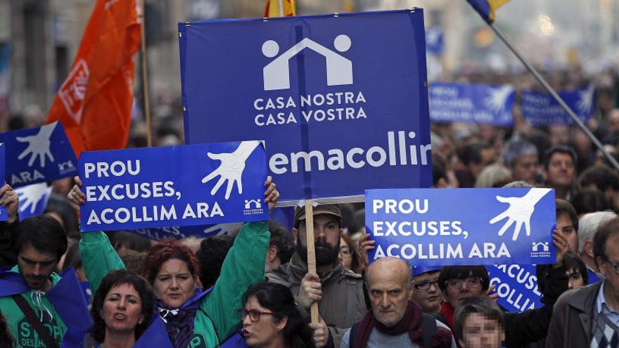 Manifestació a Barcelona.