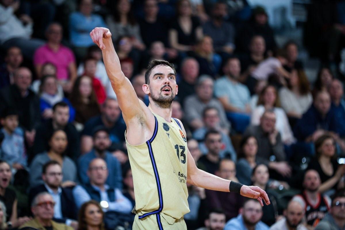 Satoransky, en un gran momento de forma, quiere llevar al Barça a la victoria en el Palau, pensando en la Copa