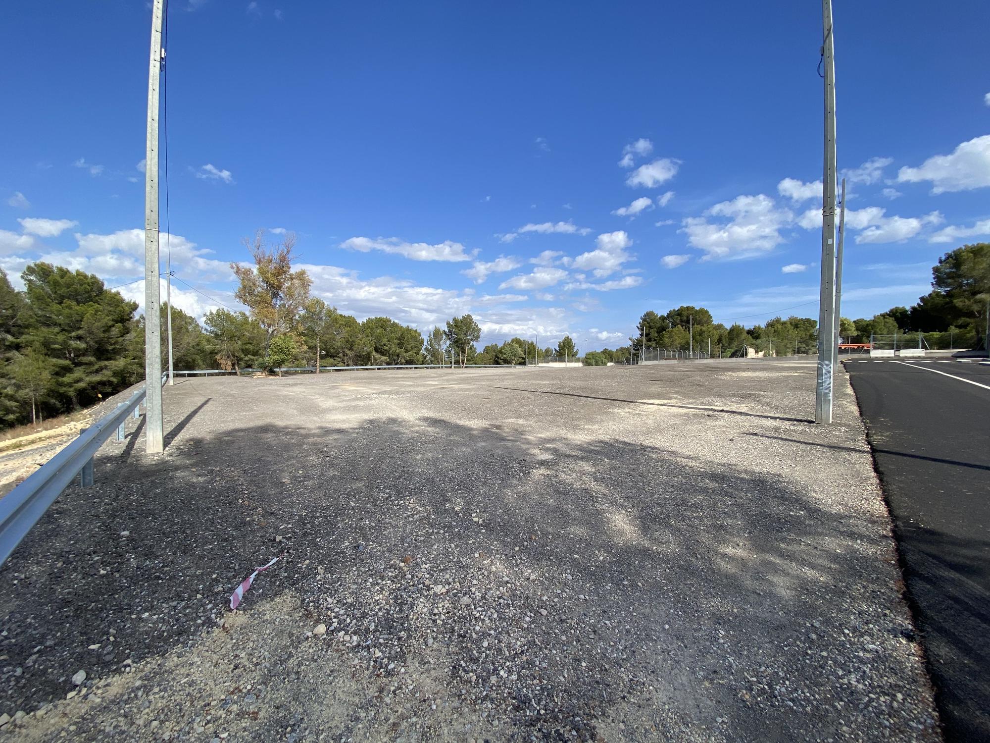 Las fotos del nuevo aparcamiento gratuito de Marivent, el parking público más grande de Palma y el menos utilizado