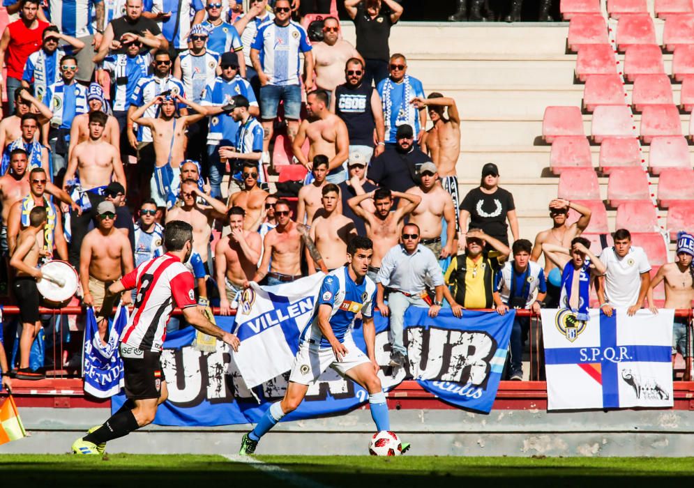 El Hércules empata en Las Gaunas ante el Logroñés y pasa a la final del playoff de ascenso