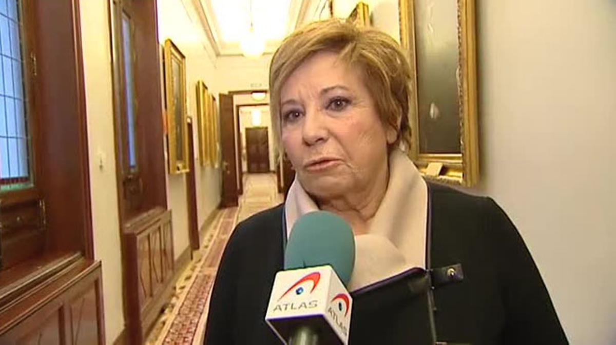 Celia Villalobos ha volgut matisar els seus comentaris sobre les rastes del diputat Alberto Rodríguez