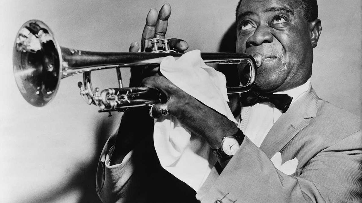 El legendario Louis Armstrong