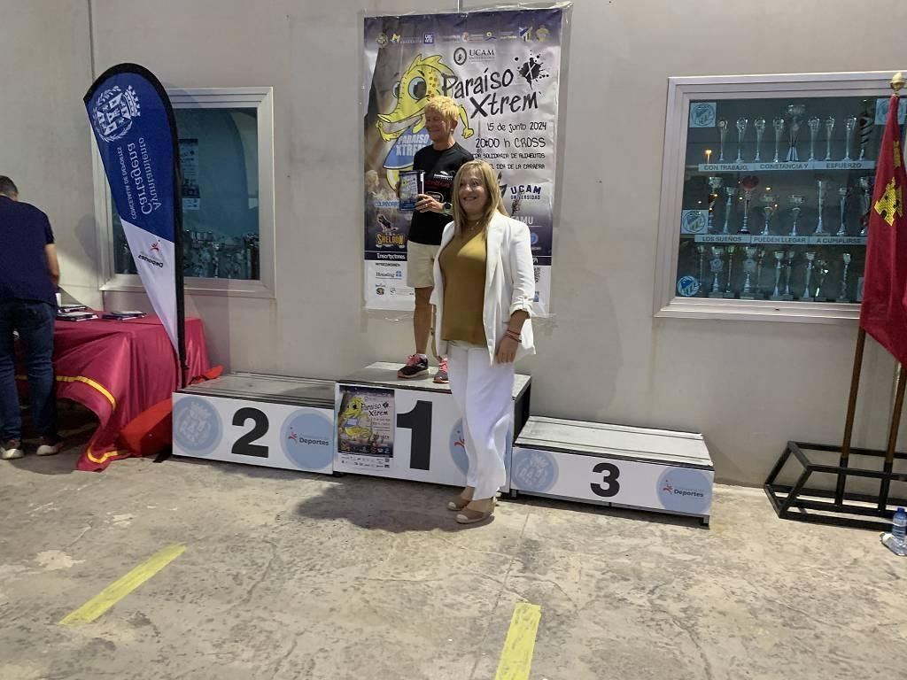 Entrega de premios del Cross Paraíso Xtreme