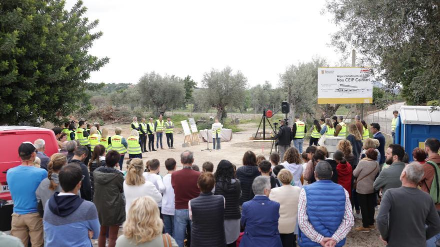 El nuevo colegio de Caimari estará acabado en abril de 2025