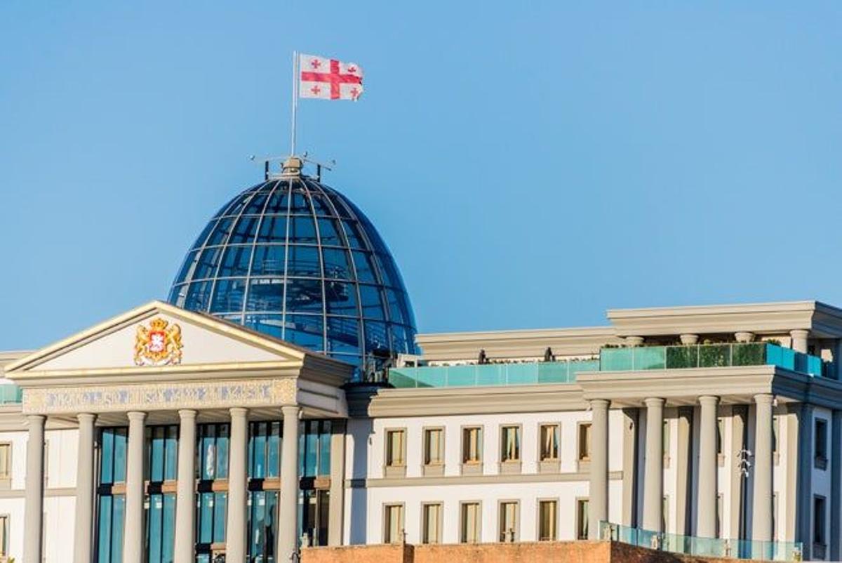 Palacio Presidencial de Georgia en Tiflis.