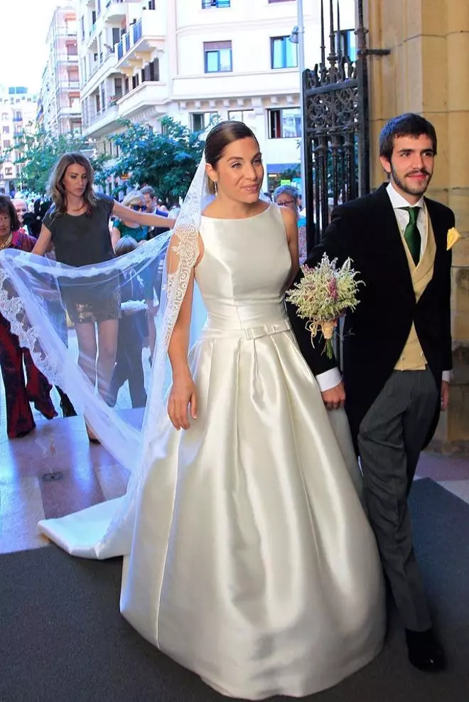 La discreta boda de Leire Martínez y Jacobo Bustamante en San Sebastián