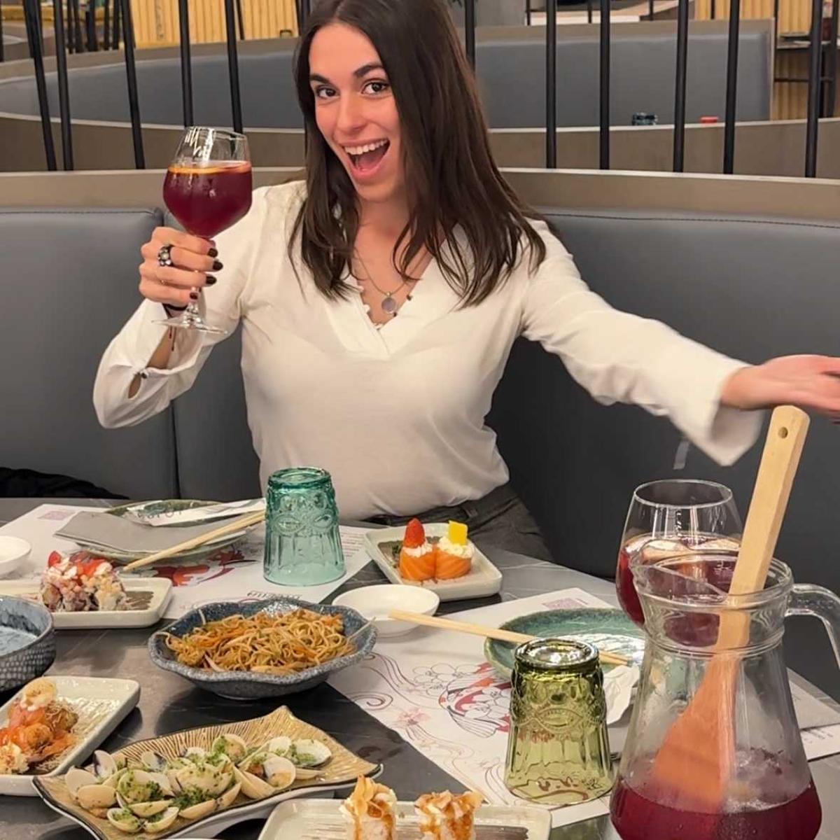 Carla Cobo, en una imatge promocional de l'acció.