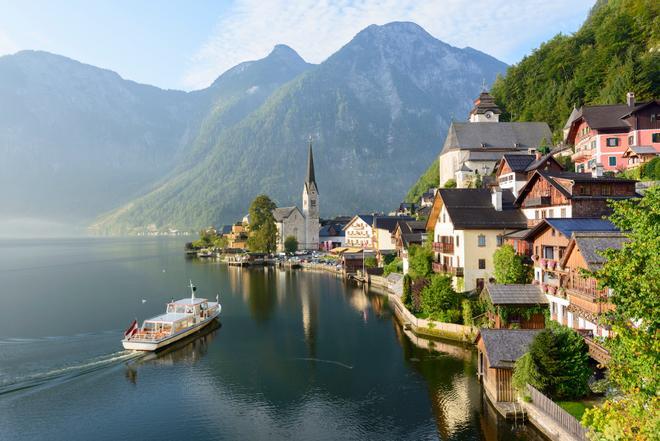 Hallstatt, Austria, Europa romántica