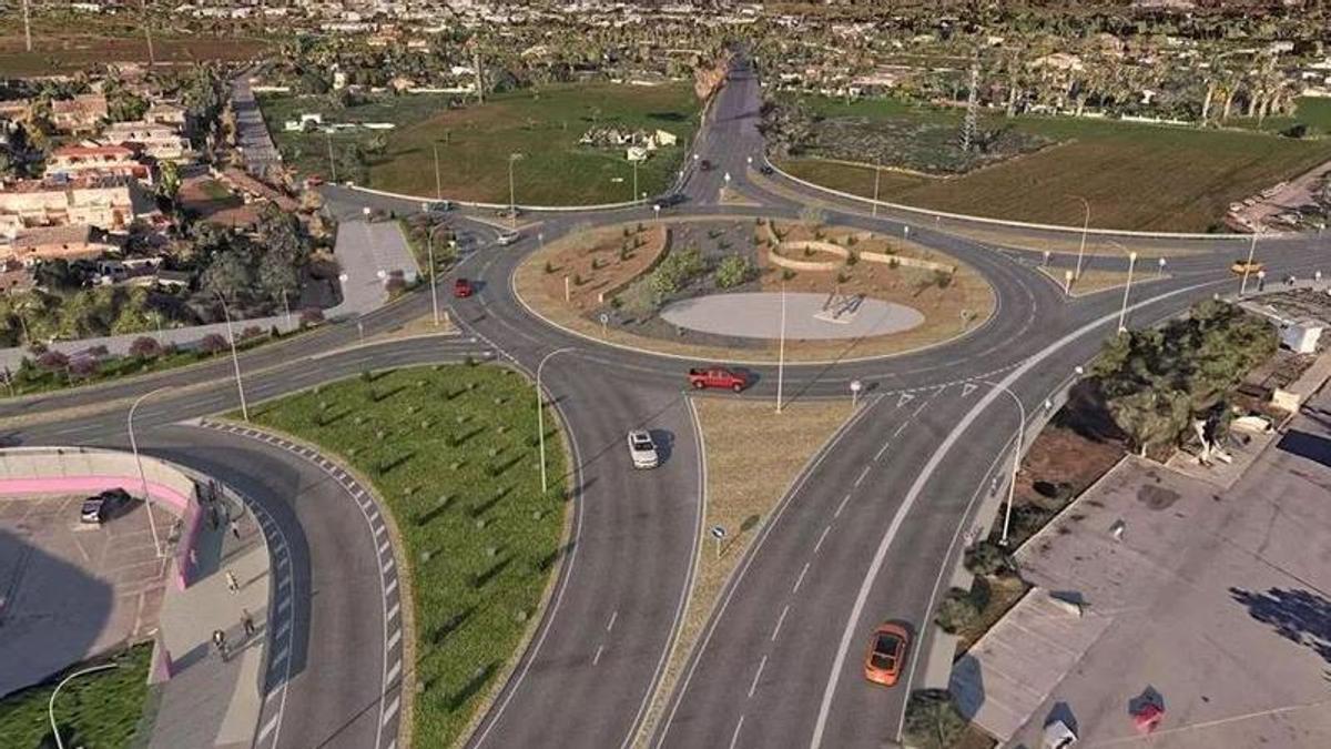 So soll der neue Kreisverkehr aussehen, wenn er fertig ist.