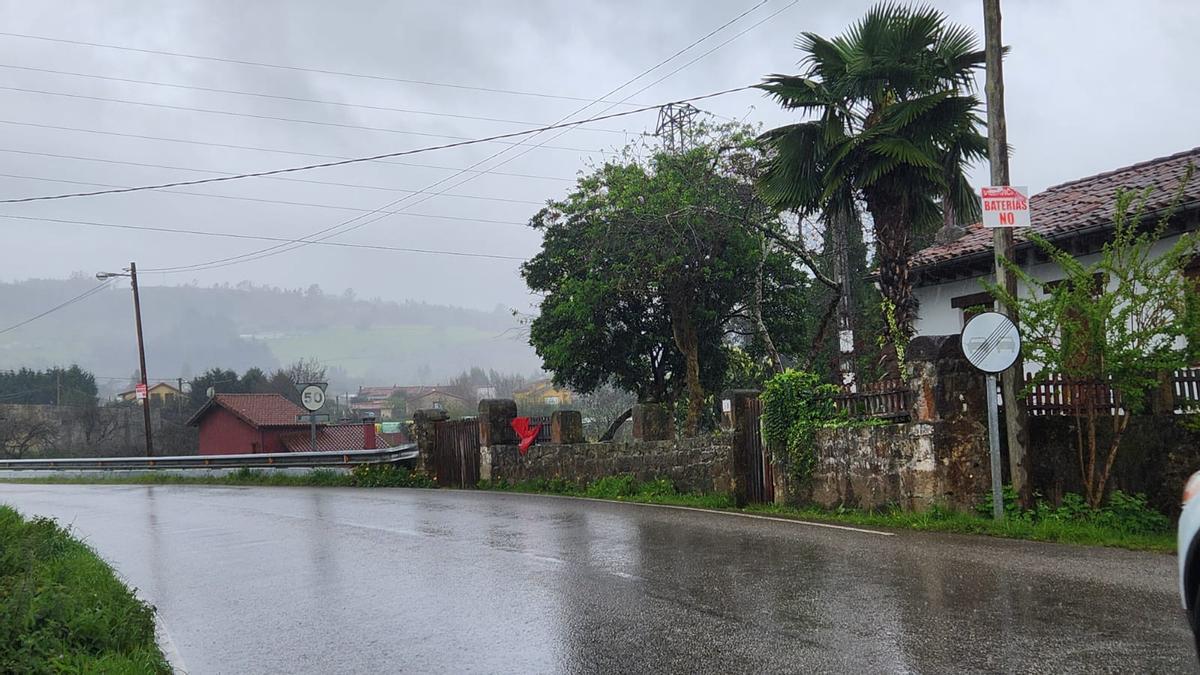 La casa donde tuvo lugar el asalto