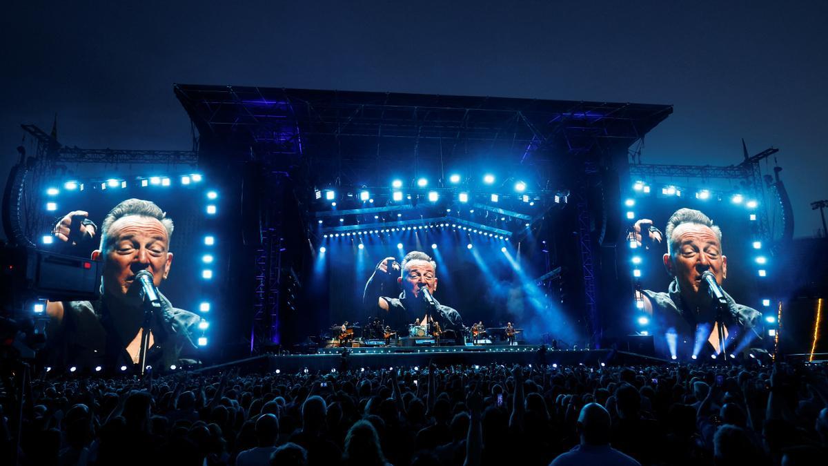 Último concierto de Bruce Springsteen en Barcelona.