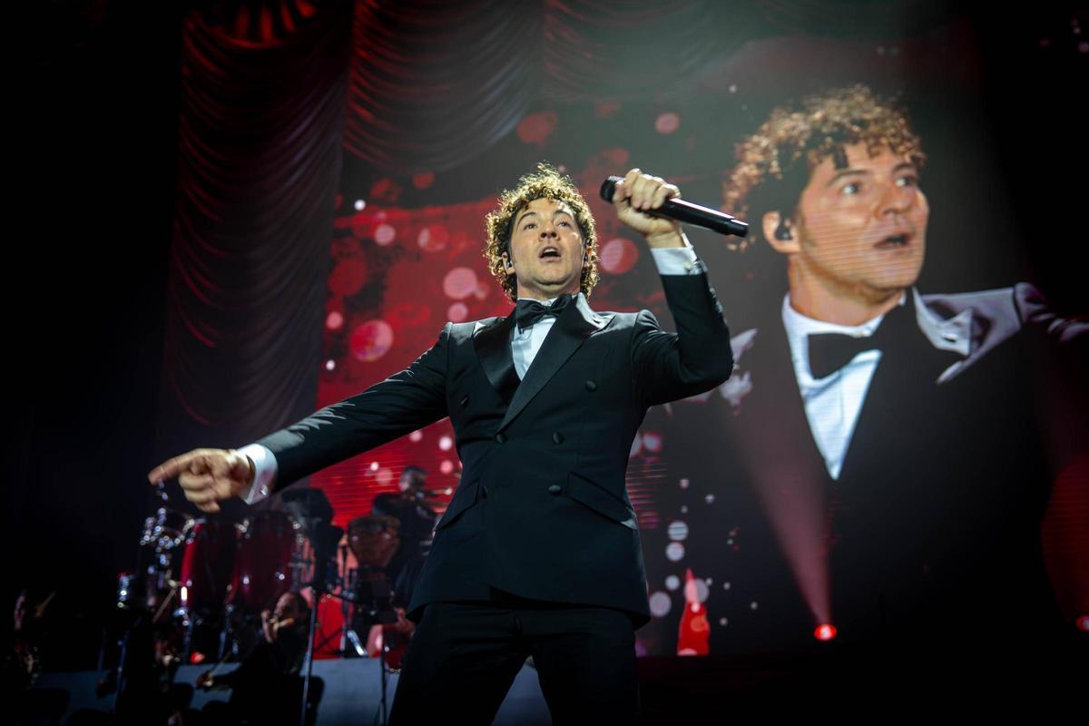 Concierto de Navidad de David Bisbal en el Palau Sant Jordi