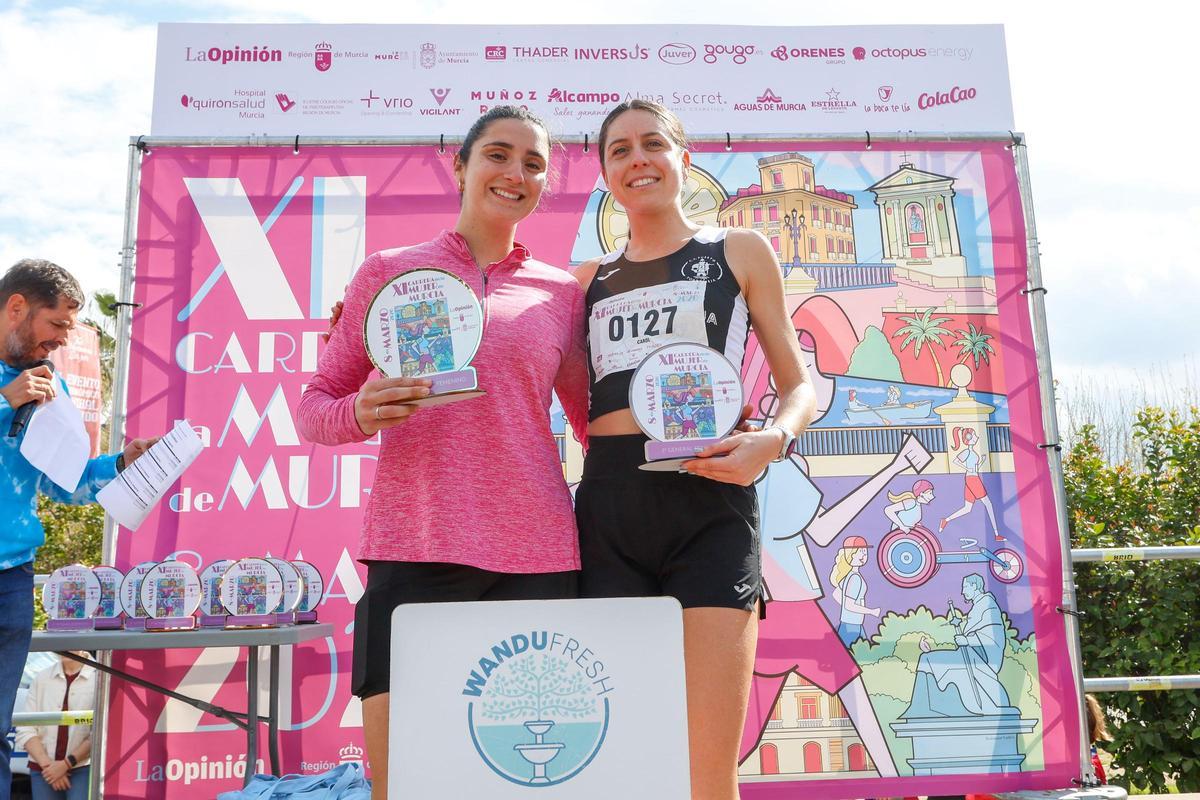 Las imágenes de la entrega de premios de la XI Carrera de la Mujer de Murcia