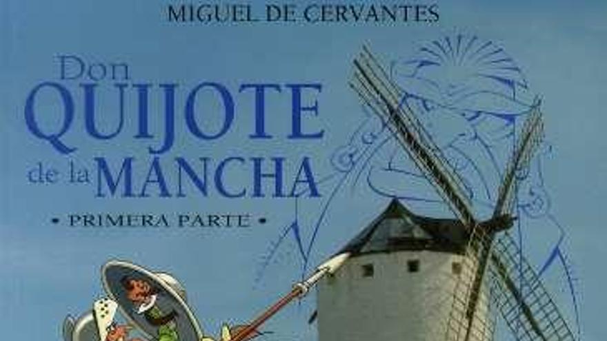 Portada de El Quijote.