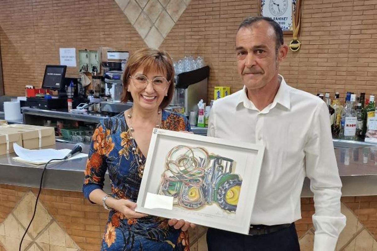 Reconocimiento de Albal a agricultores.