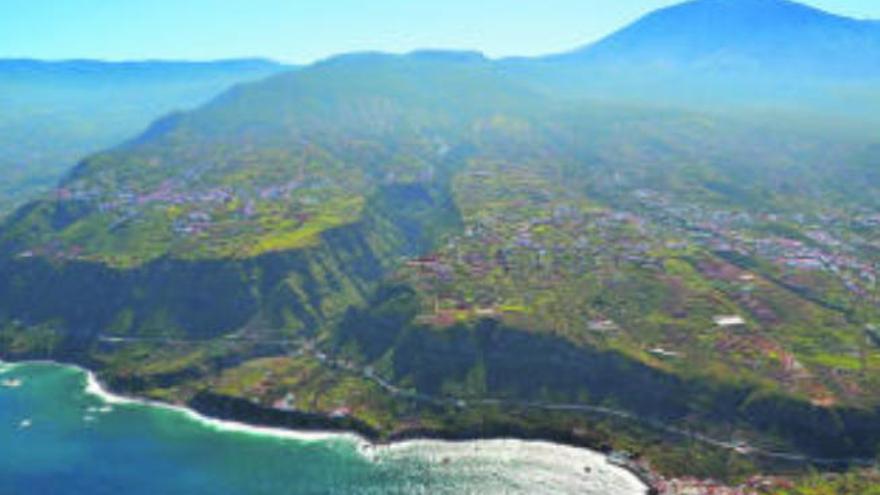 Panorámica del norte de Tenerife.