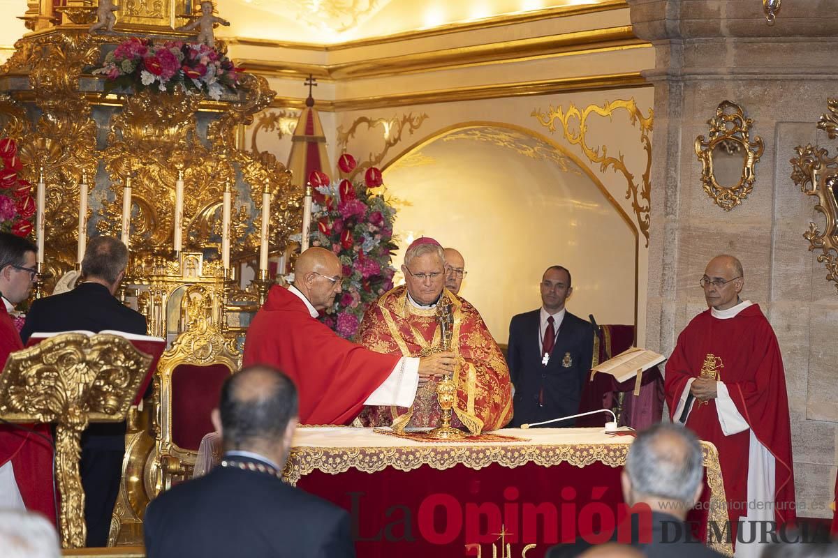 Así se ha vivido en Caravaca la clausura del Quinario de la Vera Cruz