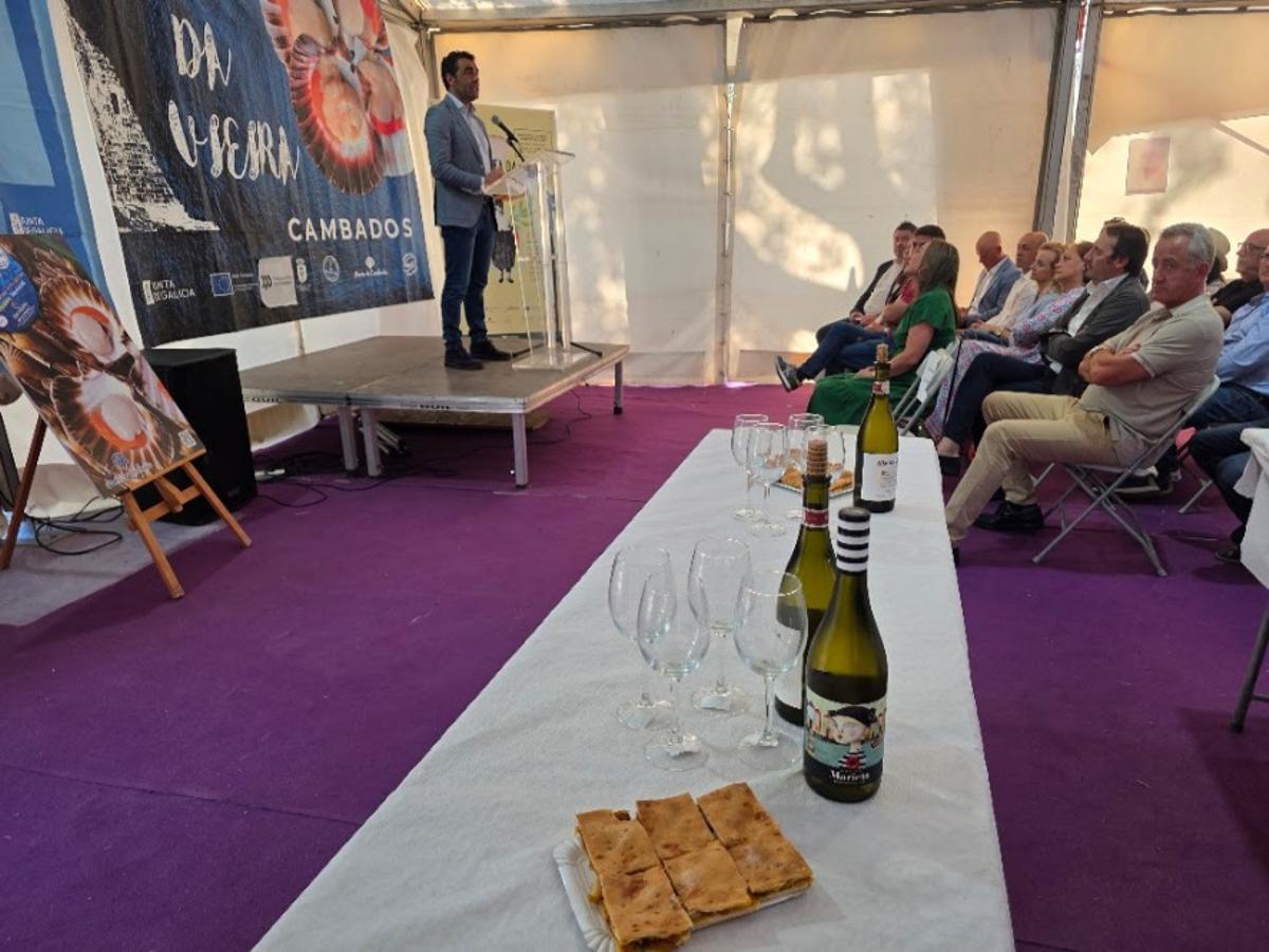 Cambados abrió esta tarde su ya consolidada fiesta de exaltación de la vieira.