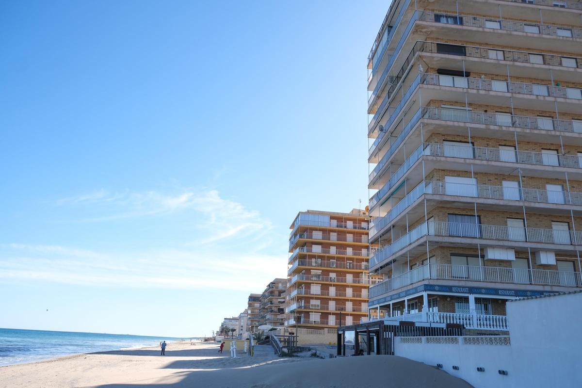 Los bloques de Arenales del Sol, en una imagen tomada este martes.