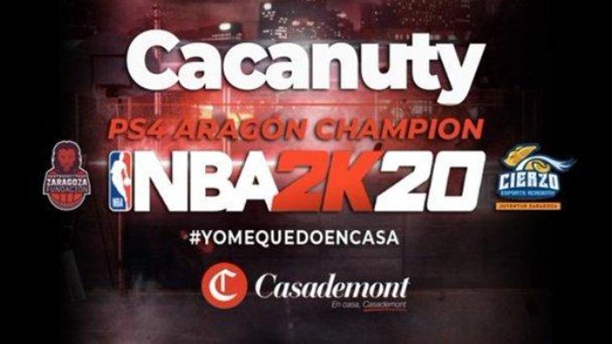 Rubén Sabina se lleva el Torneo Nba2k de Semana Santa del Casademont Zaragoza