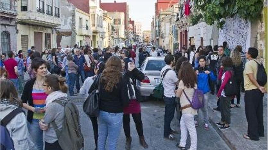 El festival de Portes Obertes arrancó ayer en el barrio del Cabanyal.